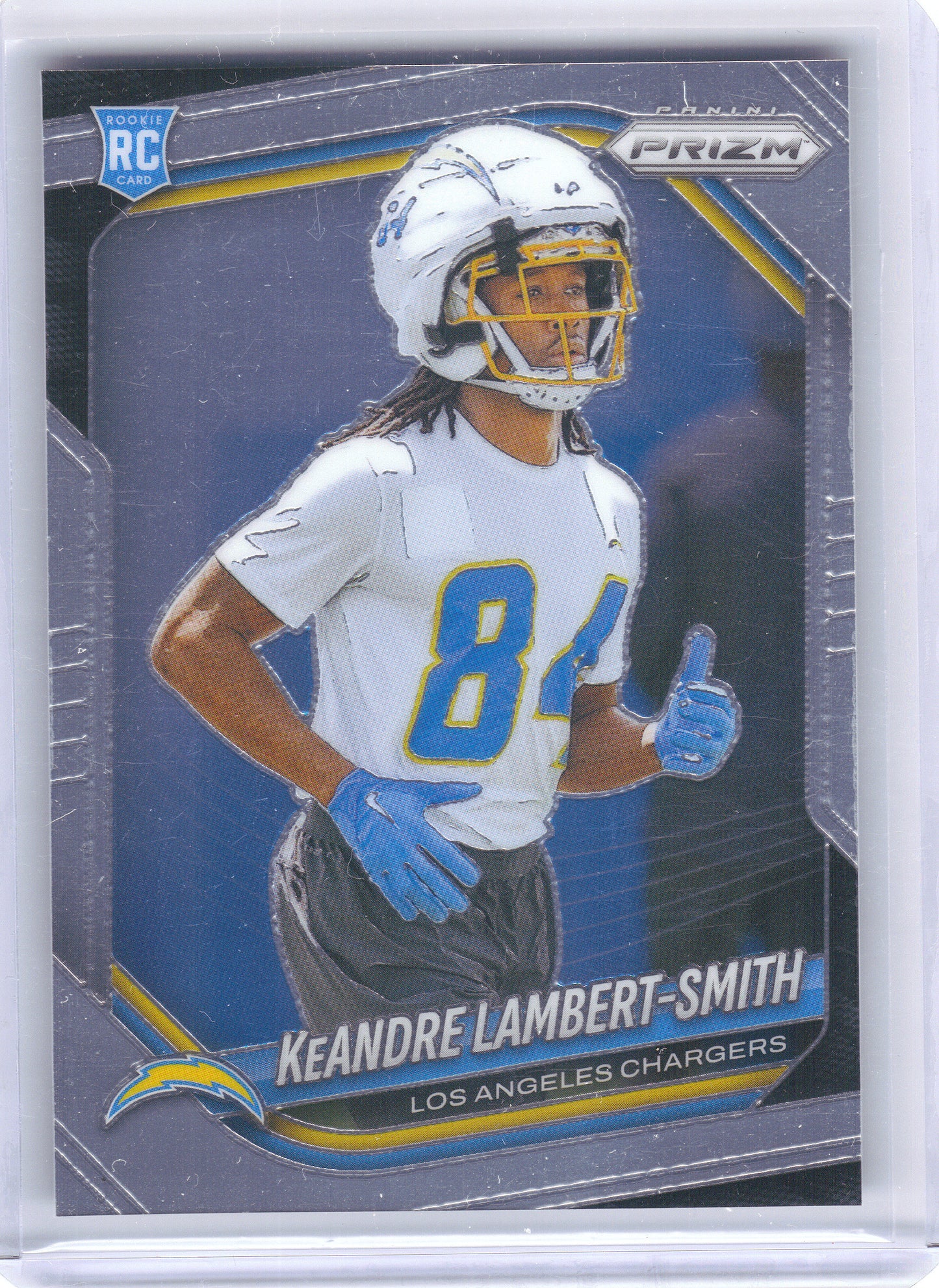 2025 Panini Prizm #349 KeAndre Lambert-Smith Los Angeles Chargers RC