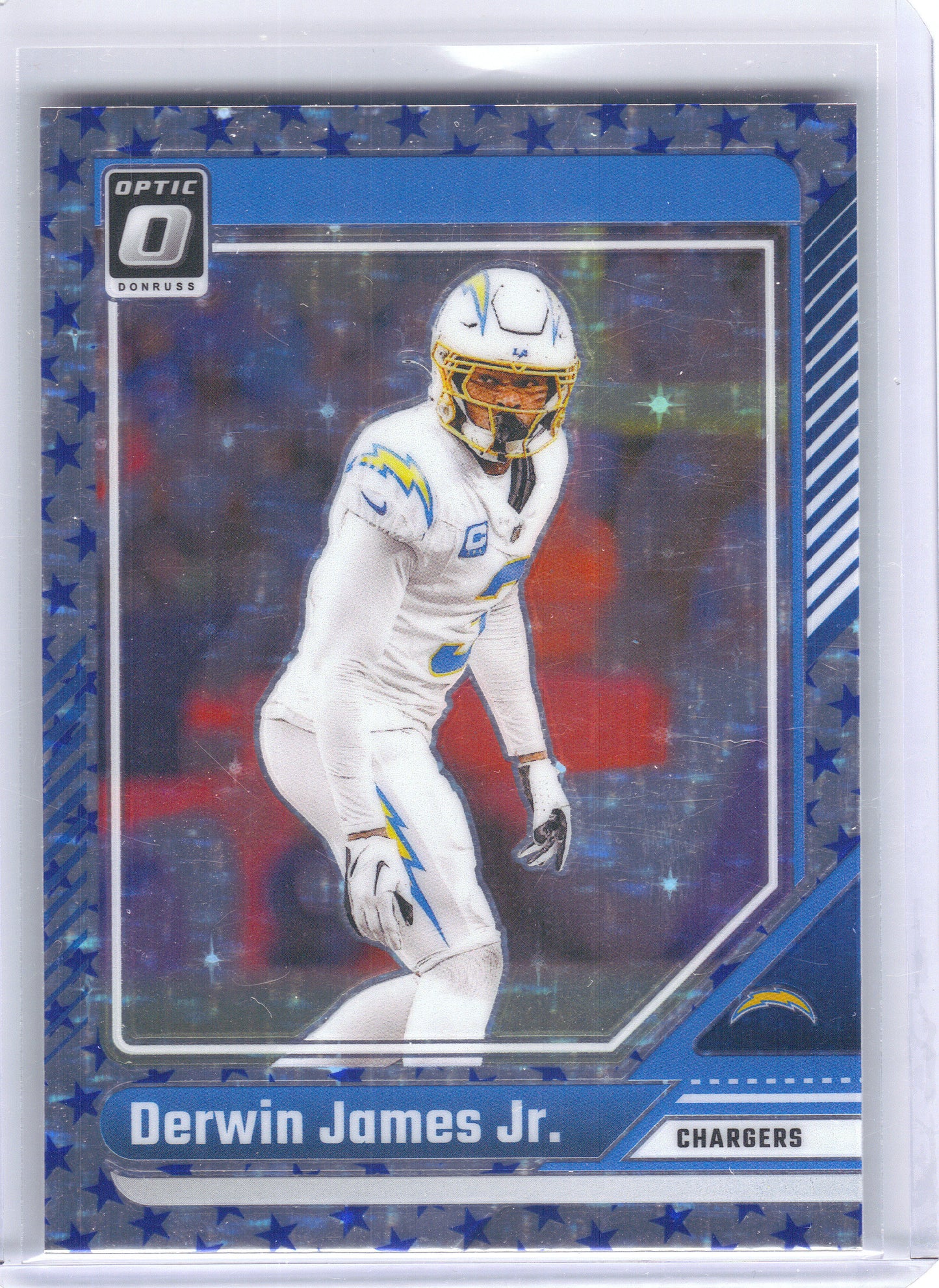 2024 Donruss Optic #111 Derwin James Jr. Stars Los Angeles Chargers