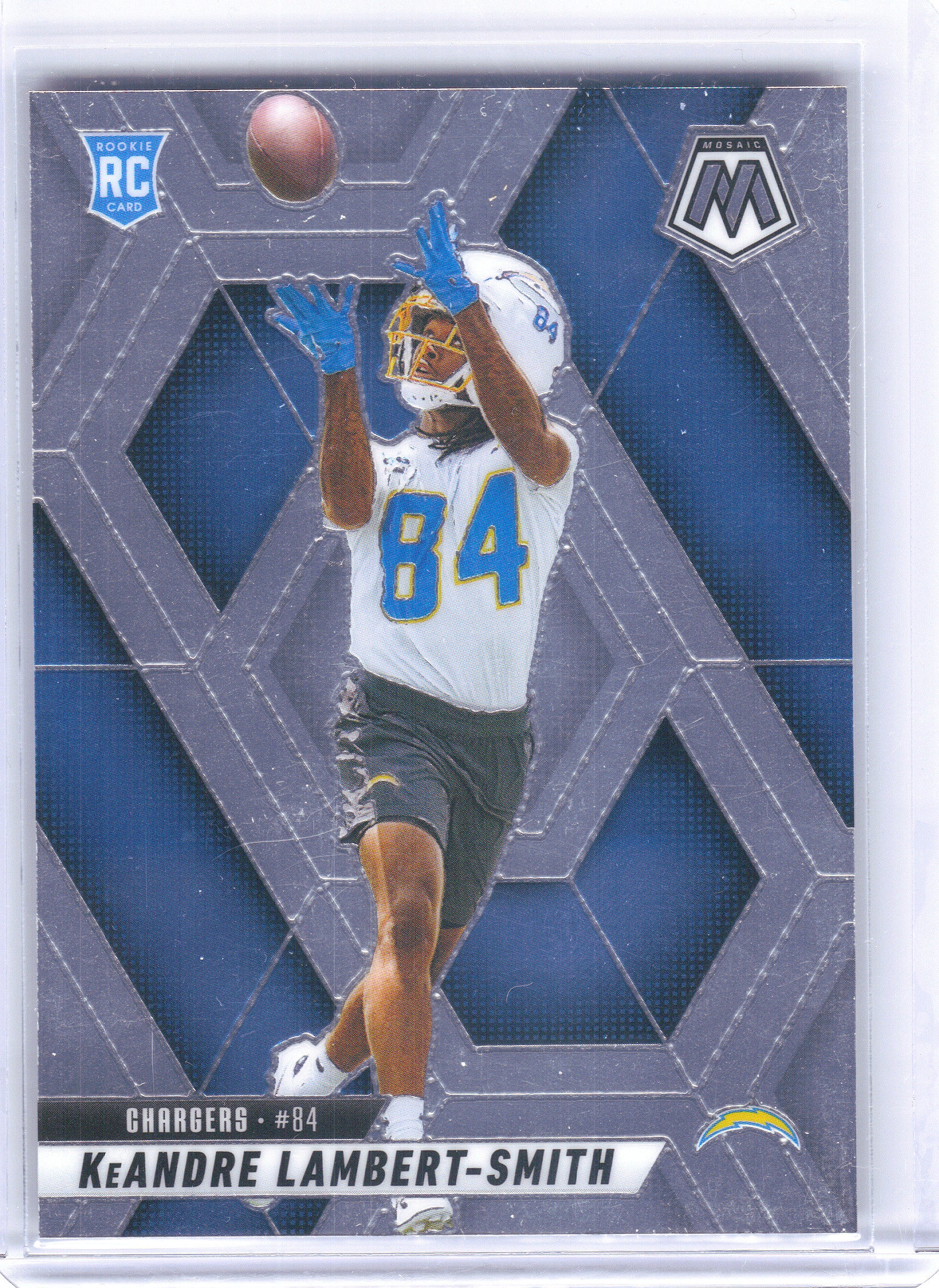 2025 Panini Mosaic #336 KeAndre Lambert-Smith Los Angeles Chargers RC