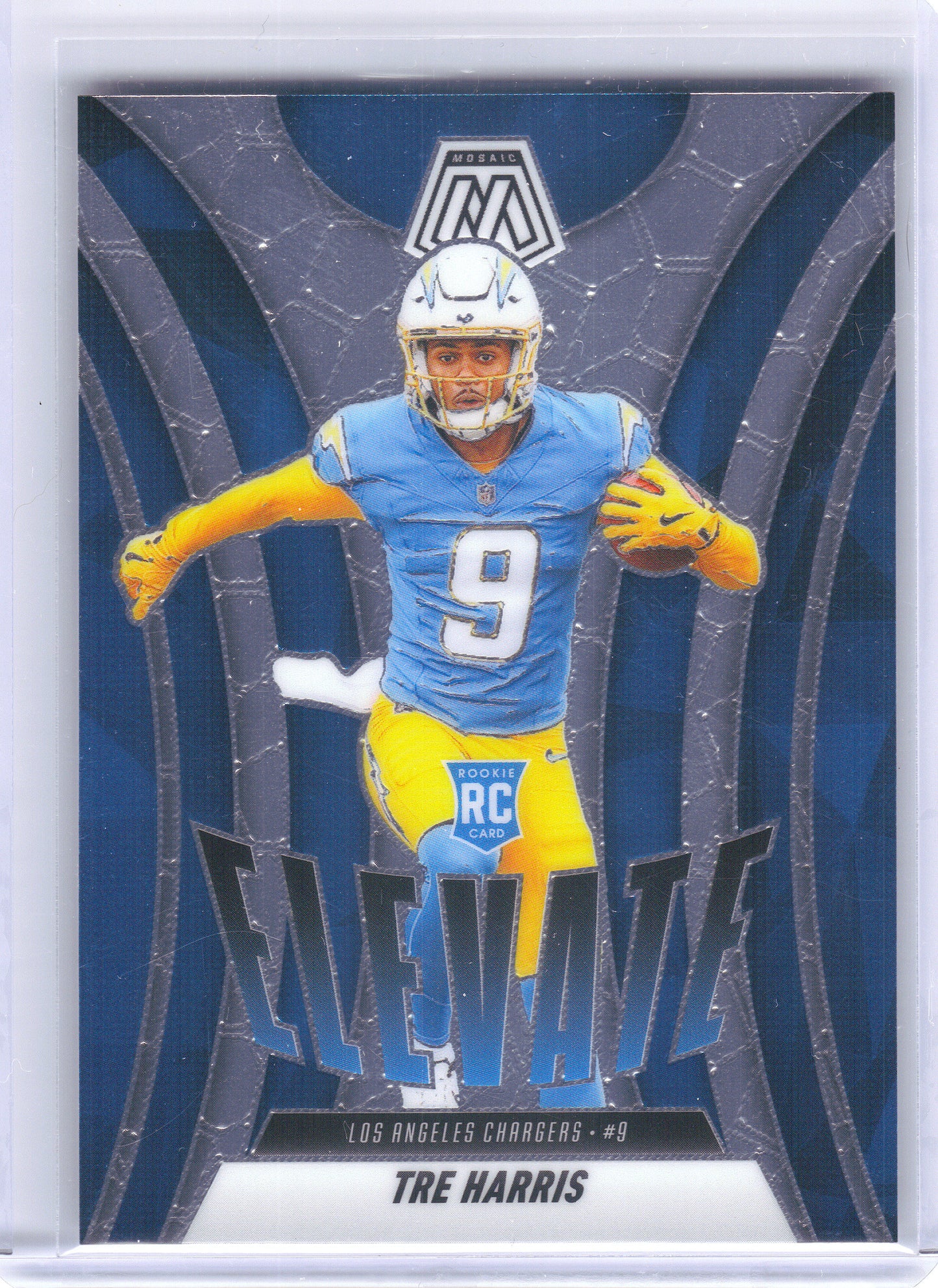 2025 Panini Mosaic #10 Tre Harris Elevate Los Angeles Chargers