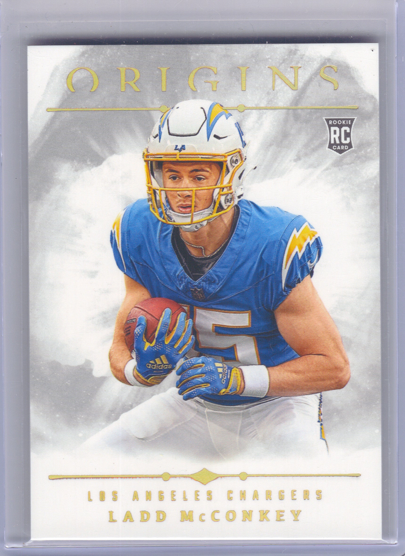 2024 Panini Origins #139b Ladd McConkey Los Angeles Chargers