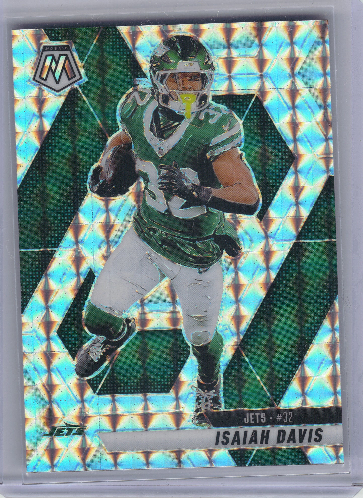 2025 Panini Mosaic #59 Isaiah Davis Mosaic New York Jets