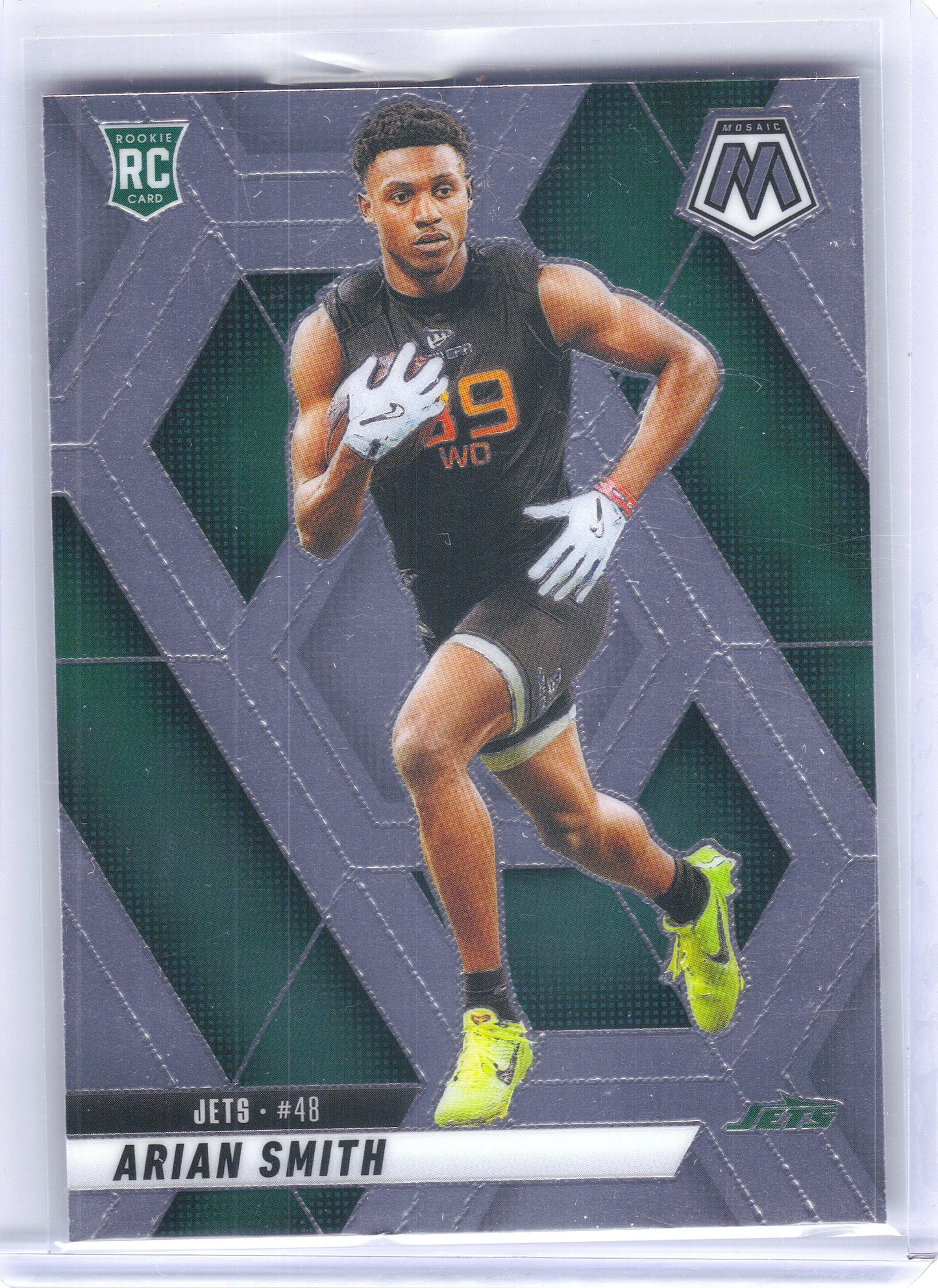 2025 Panini Mosaic #399 Arian Smith New York Jets RC