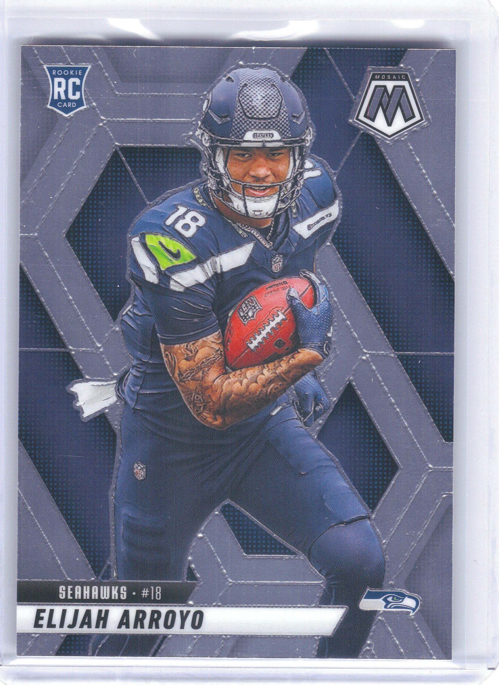 2025 Panini Mosaic #314 Elijah Arroyo Seattle Seahawks RC