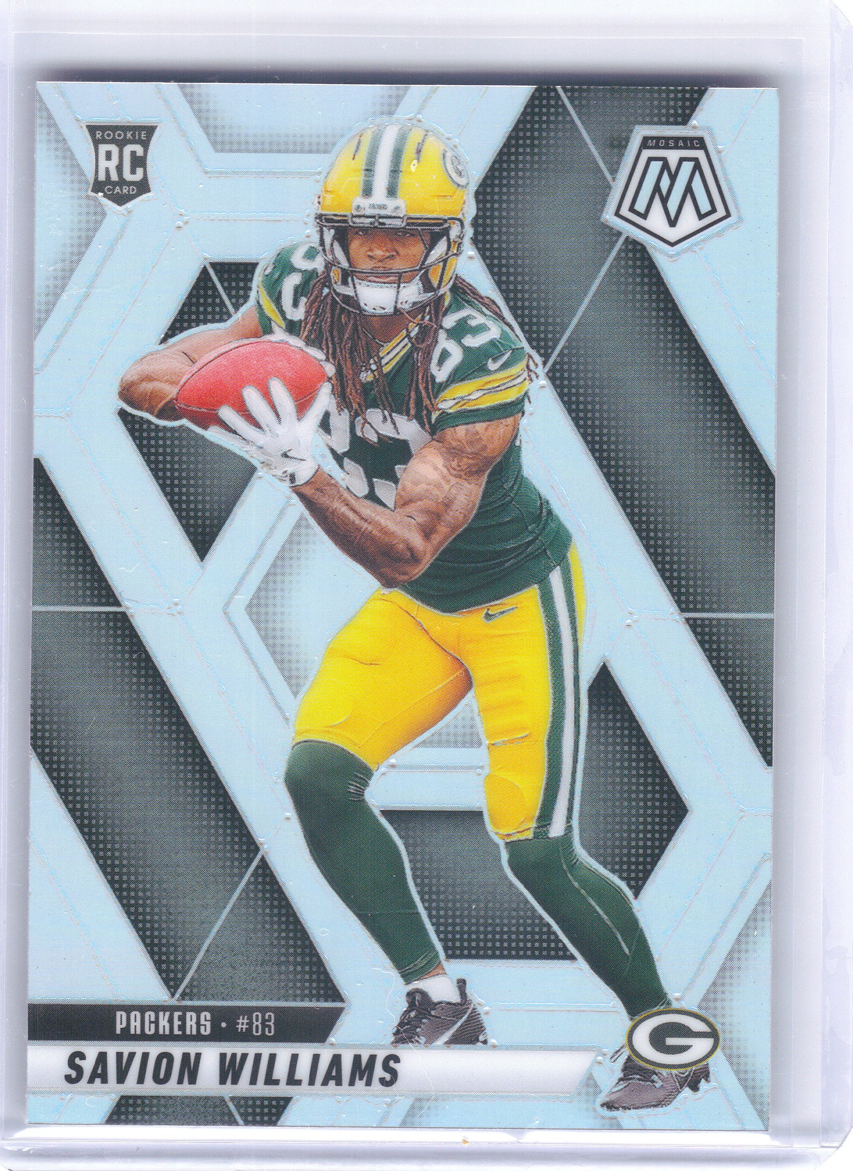 2025 Panini Mosaic #303 Savion Williams Silver Green Bay Packers RC