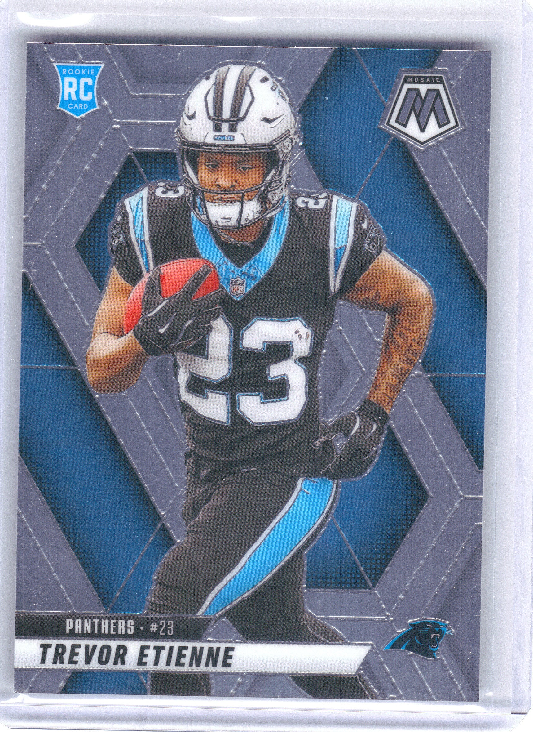 2025 Panini Mosaic #340 Trevor Etienne Carolina Panthers RC