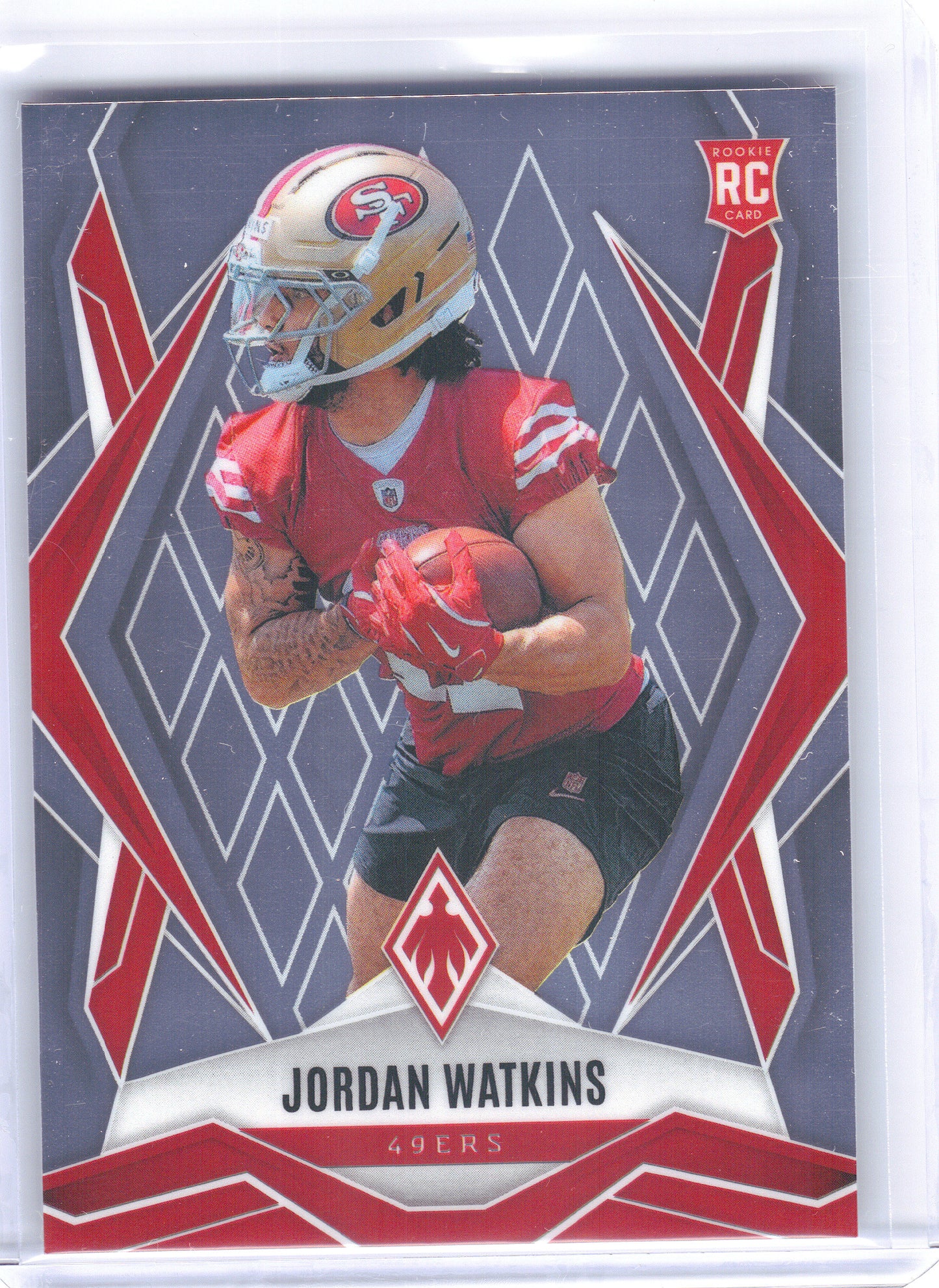 2025 Panini Phoenix #206 Jordan Watkins San Francisco 49ers RC