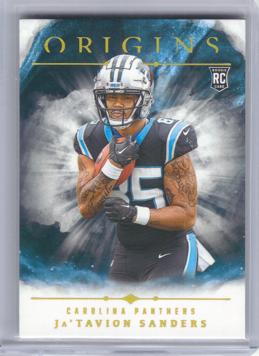 2024 Panini Origins #140 Ja'Tavion Sanders Carolina Panthers RC
