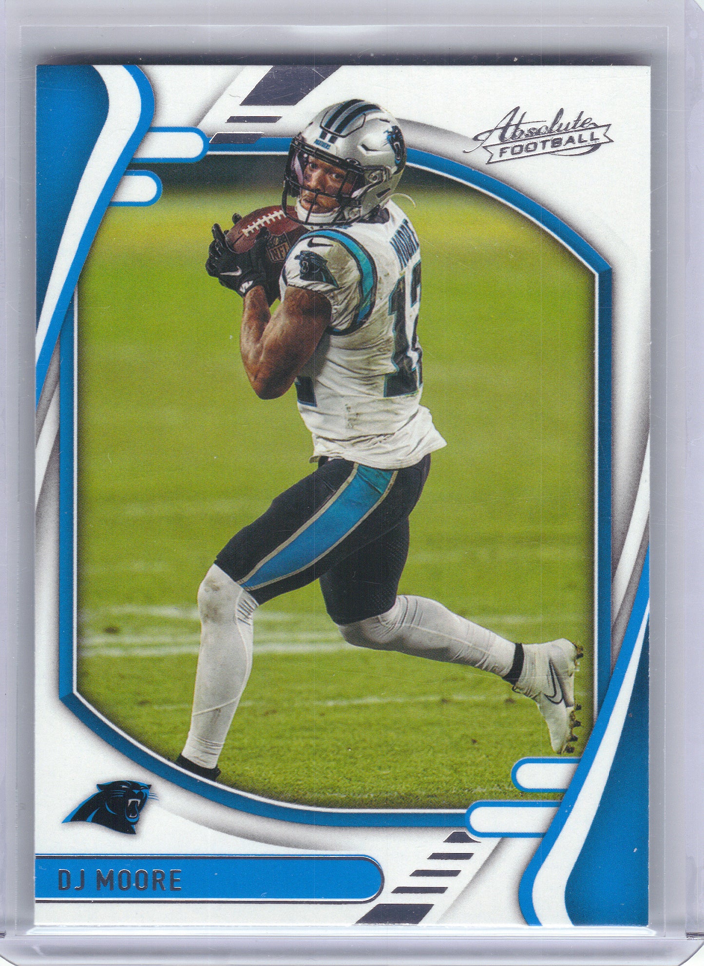 2021 Panini Absolute #41 DJ Moore Green Carolina Panthers