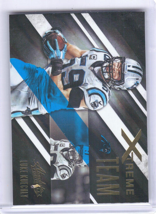2016 Panini Absolute #9 Luke Kuechly Xtreme Team Carolina Panthers