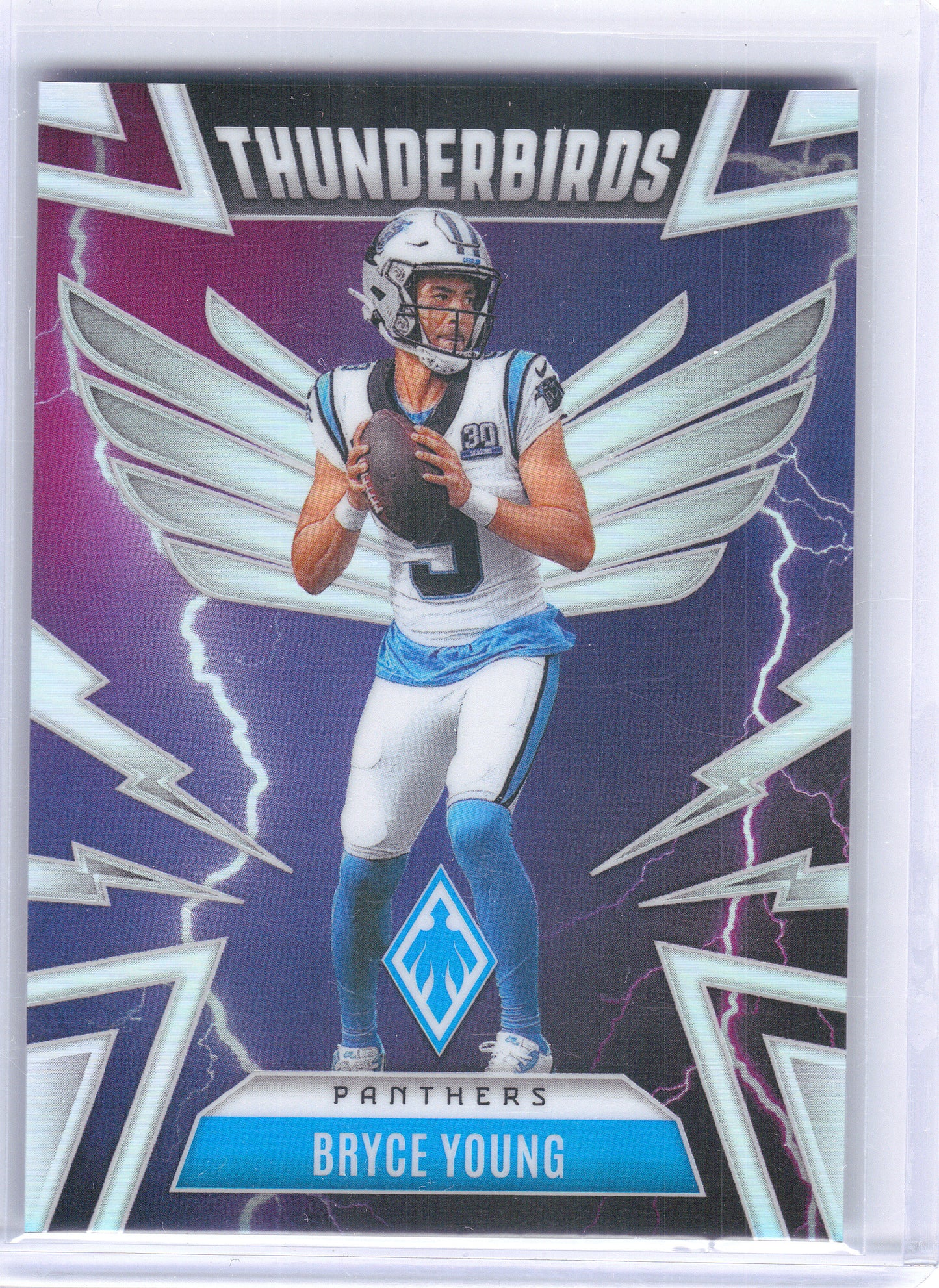 2025 Panini Phoenix #6 Bryce Young Thunderbirds Carolina Panthers