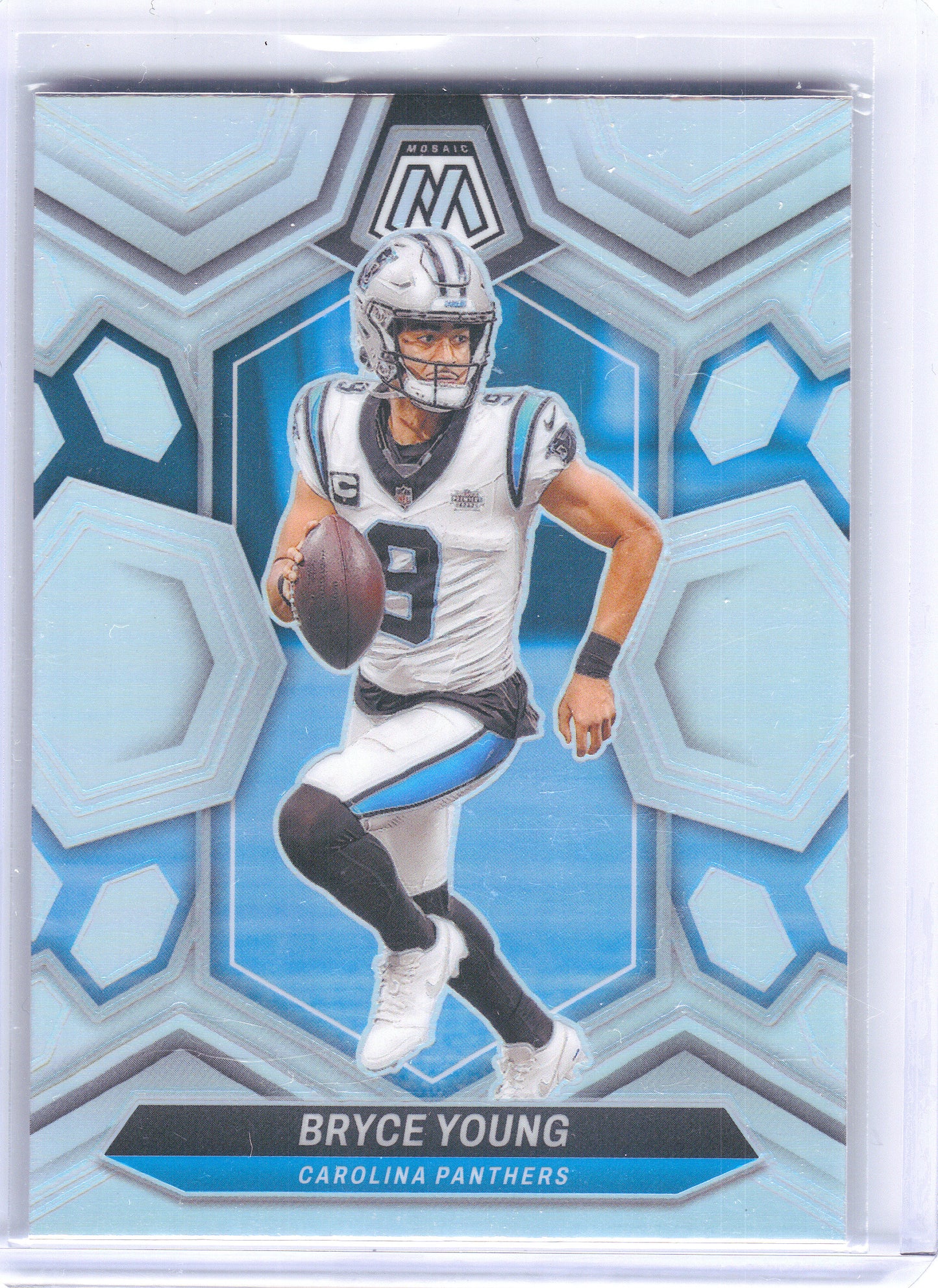 2024 Panini Mosaic #29 Bryce Young Silver Carolina Panthers