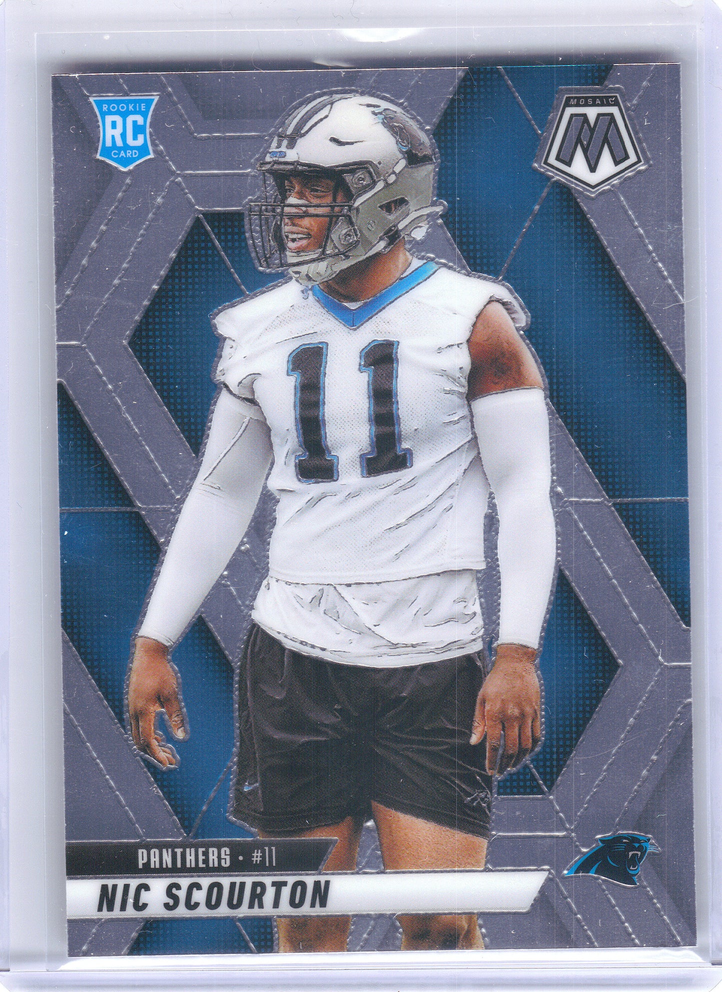2025 Panini Mosaic #391 Nic Scourton Carolina Panthers RC