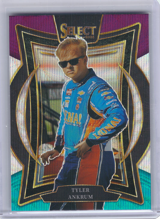 2025 Panini Select #11 Tyler Ankrum Silver Prizms McAnally-Hilgemann Racing
