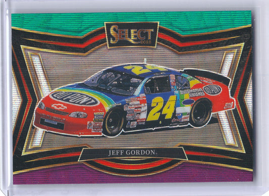 2025 Panini Select #101 Jeff Gordon Silver Prizms Hendrick Motorsports