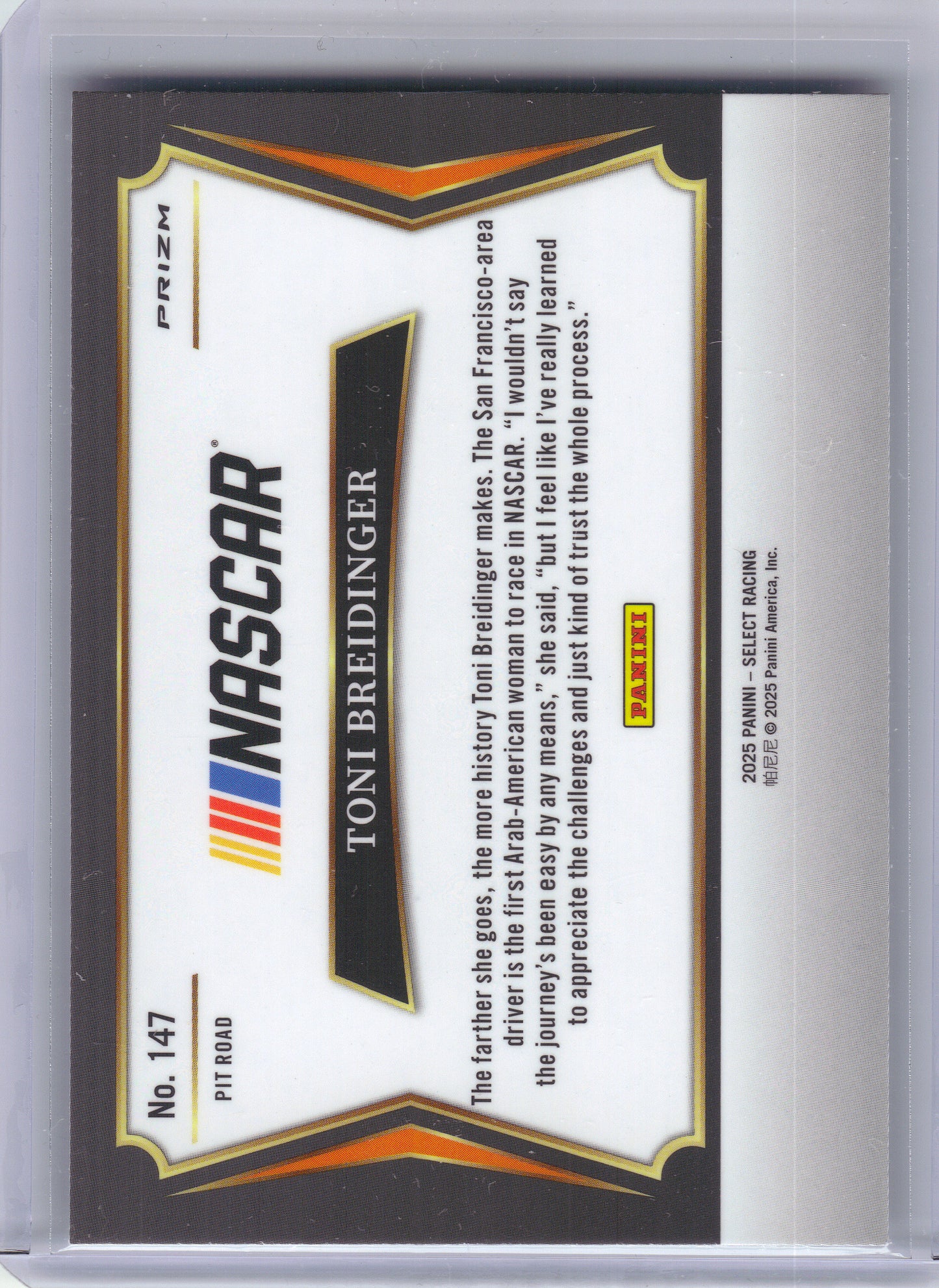 2025 Panini Select #195 Spencer Boyd Silver Prizms Freedom Racing Enterprises