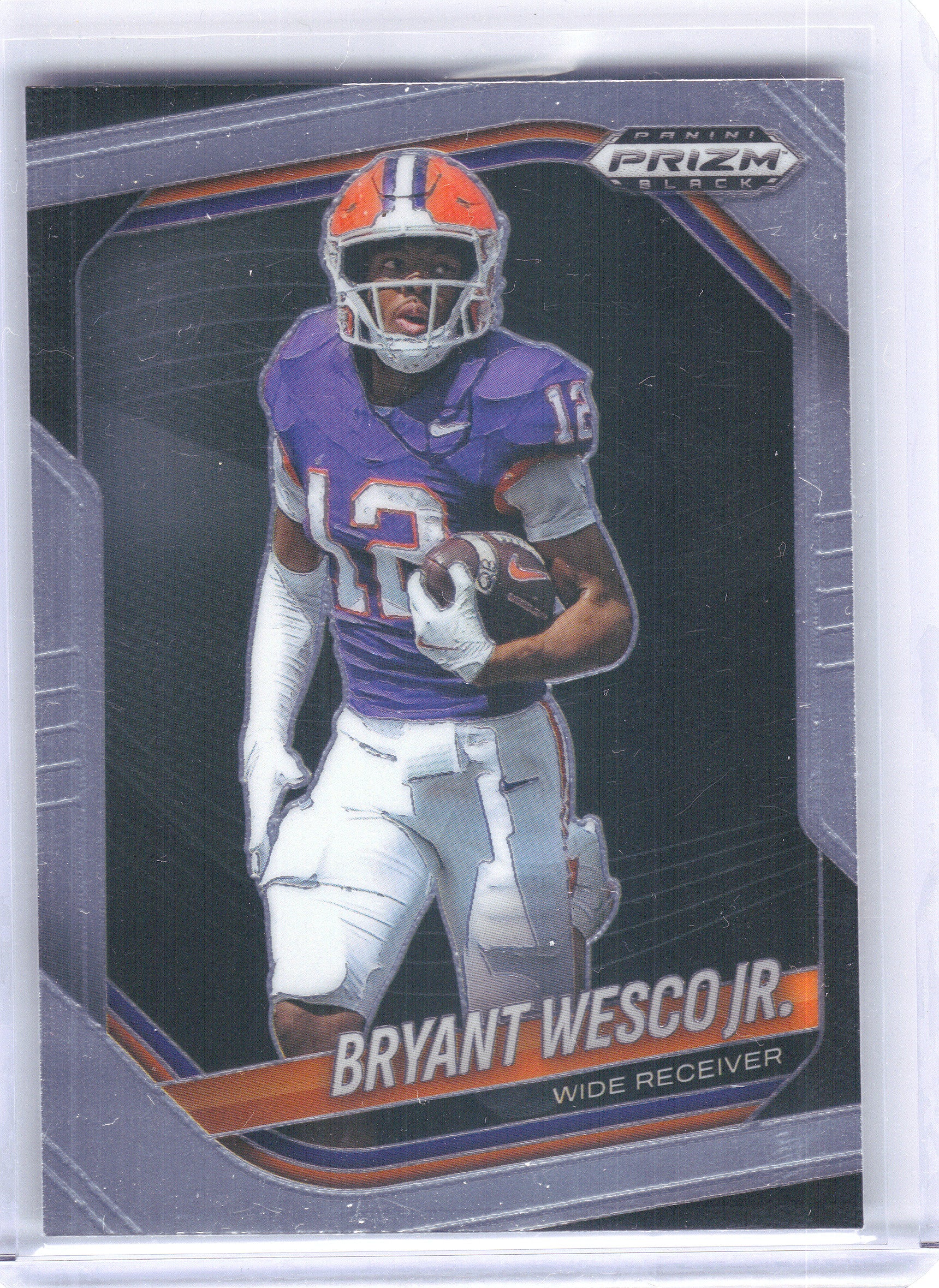 2025 Panini Prizm Black #157 Bryant Wesco Jr. Clemson Tigers