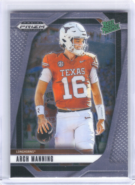 2025 Panini Prizm Draft Picks #166 Arch Manning Texas Longhorns