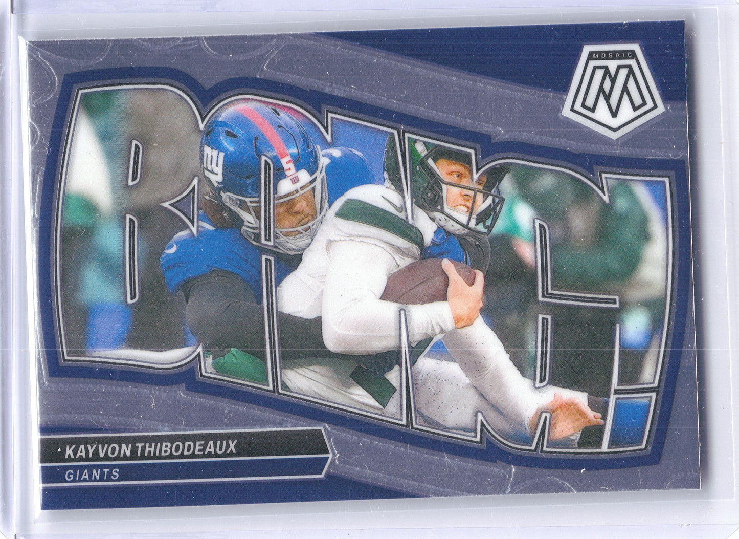 2024 Panini Mosaic #15 Kayvon Thibodeaux Bang! New York Giants