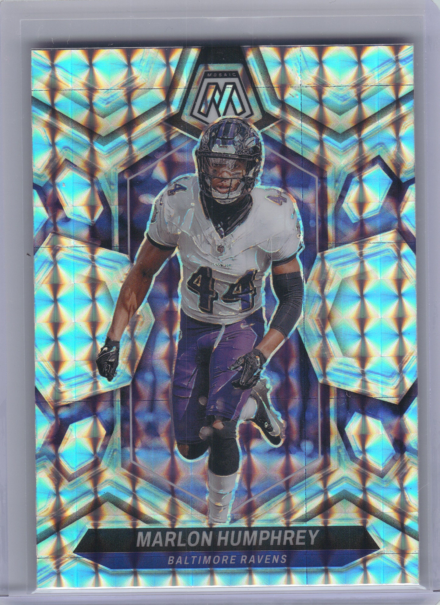 2024 Panini Mosaic #20 Marlon Humphrey Mosaic Baltimore Ravens