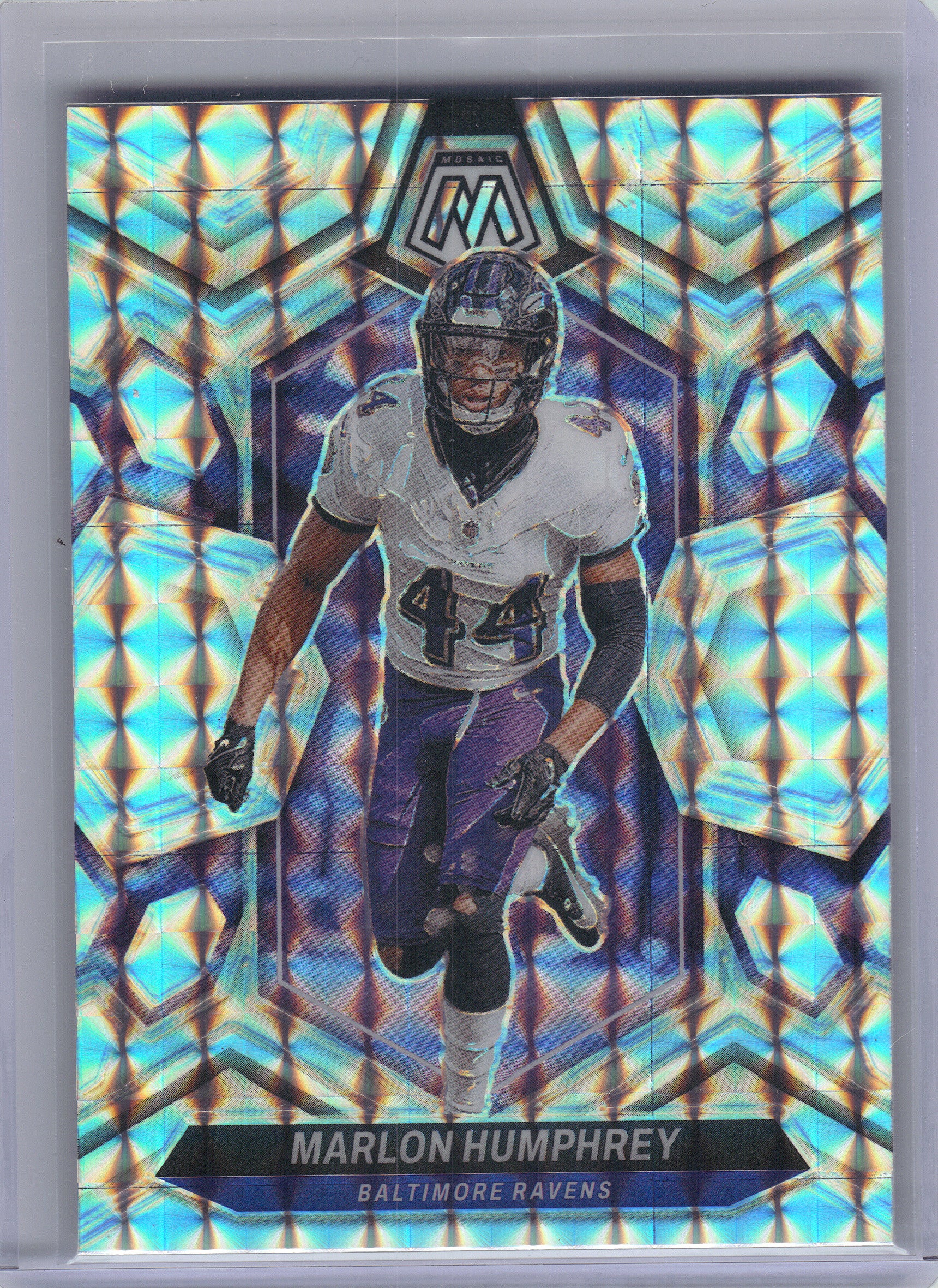 2024 Panini Mosaic #20 Marlon Humphrey Mosaic Baltimore Ravens