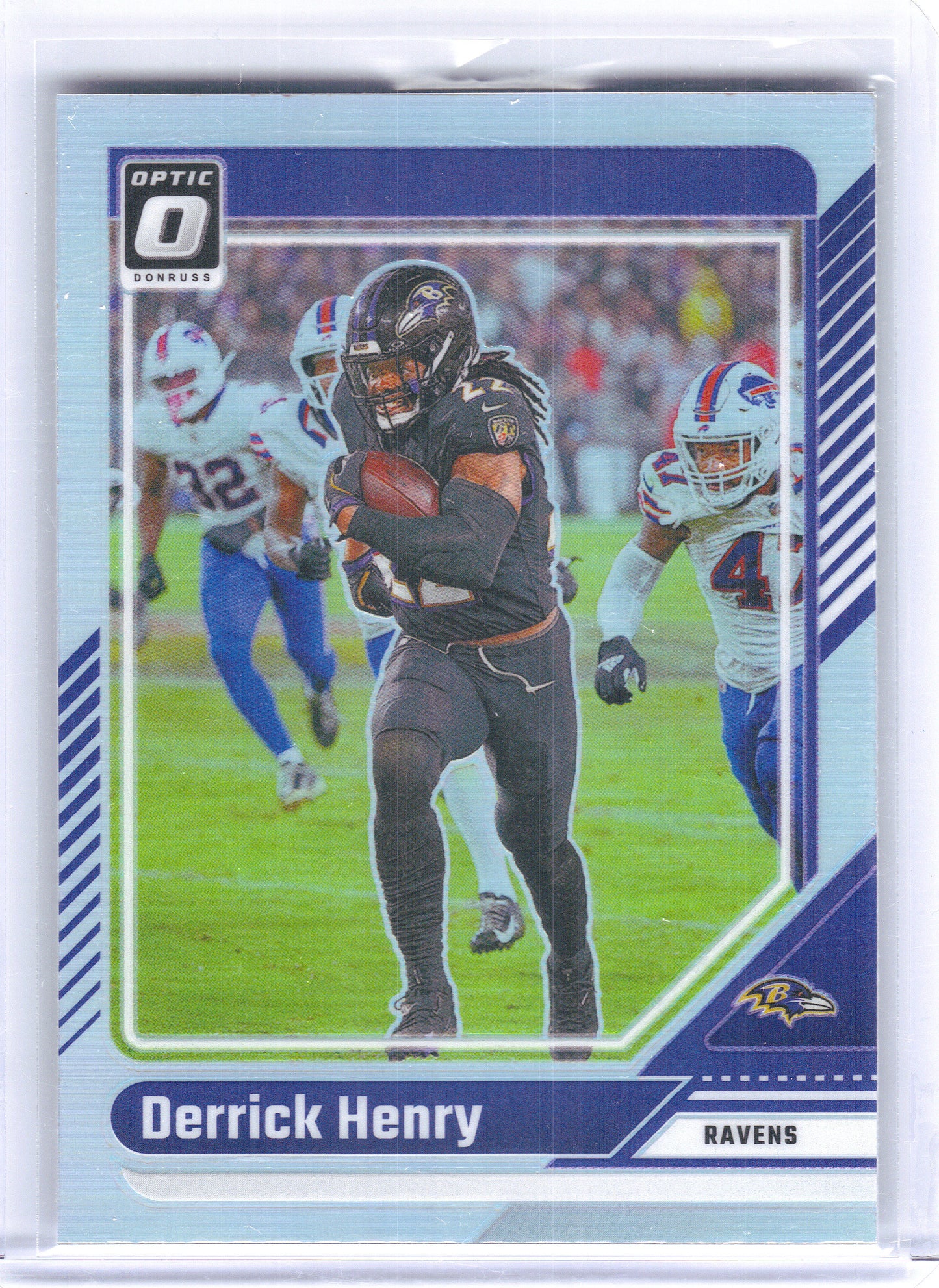 2024 Donruss Optic #14 Derrick Henry Holo Baltimore Ravens