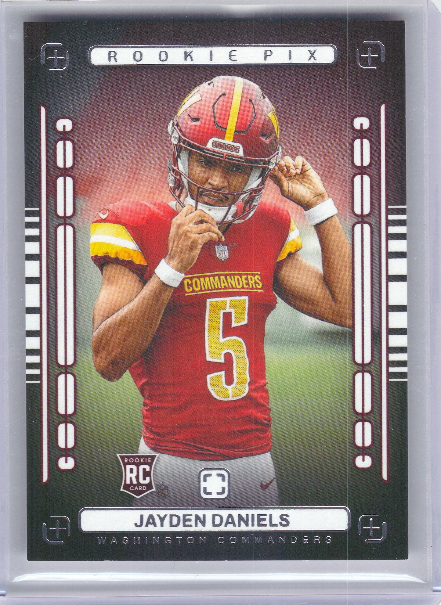 2024 Panini Photogenic #14 Jayden Daniels Rookie Pix Washington Commanders