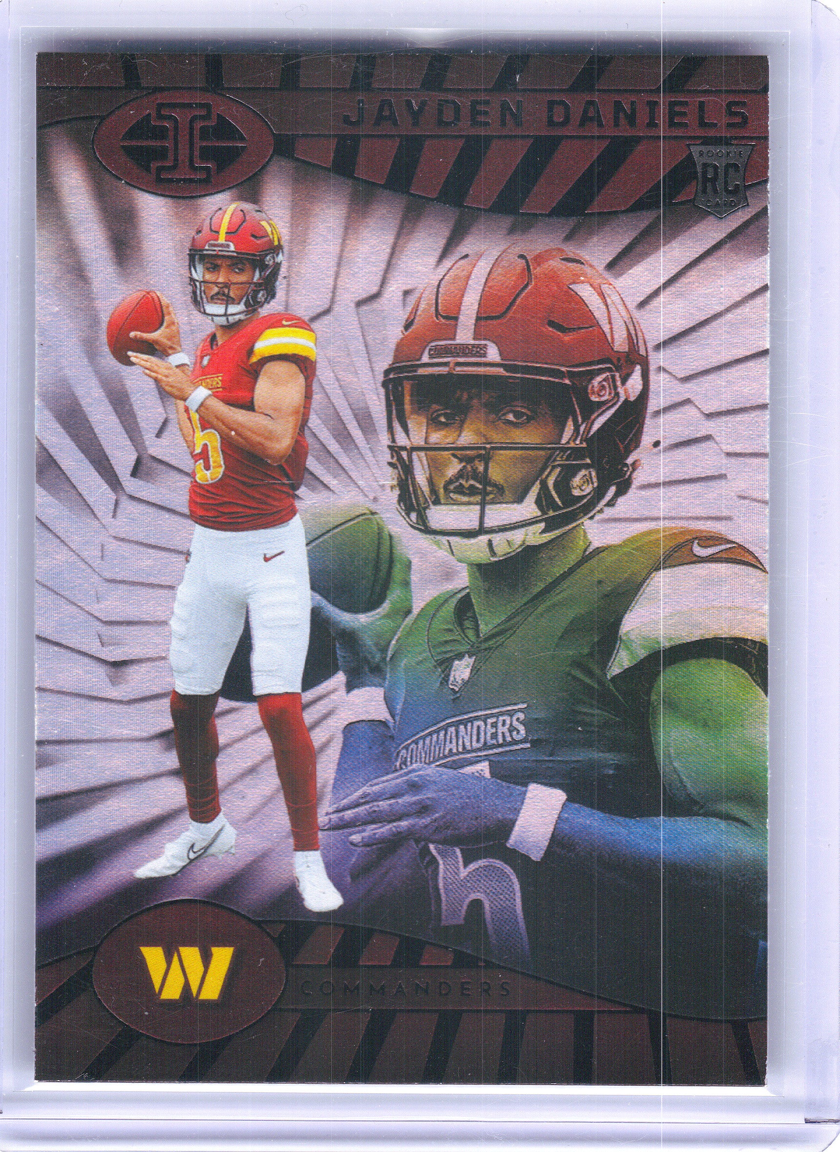 2024 Panini Illusions #93 Jayden Daniels Retail Washington Commanders RC