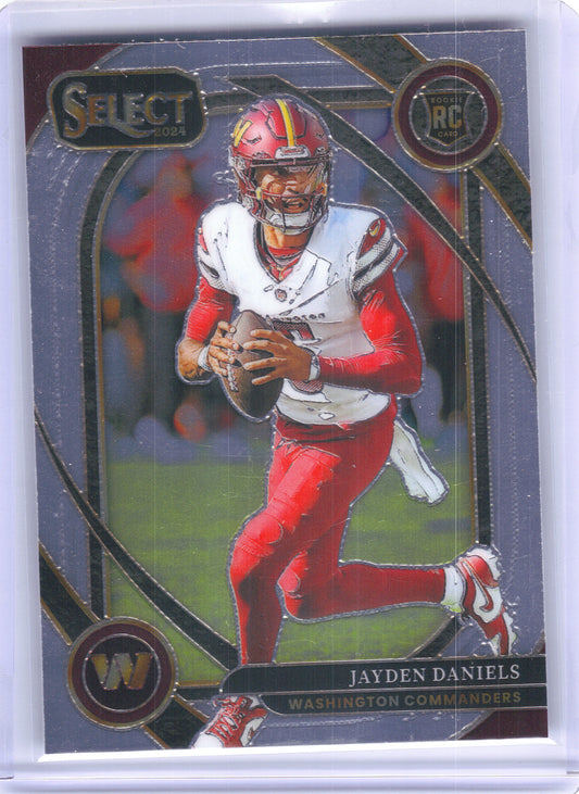 2024 Panini Select #217 Jayden Daniels Washington Commanders RC