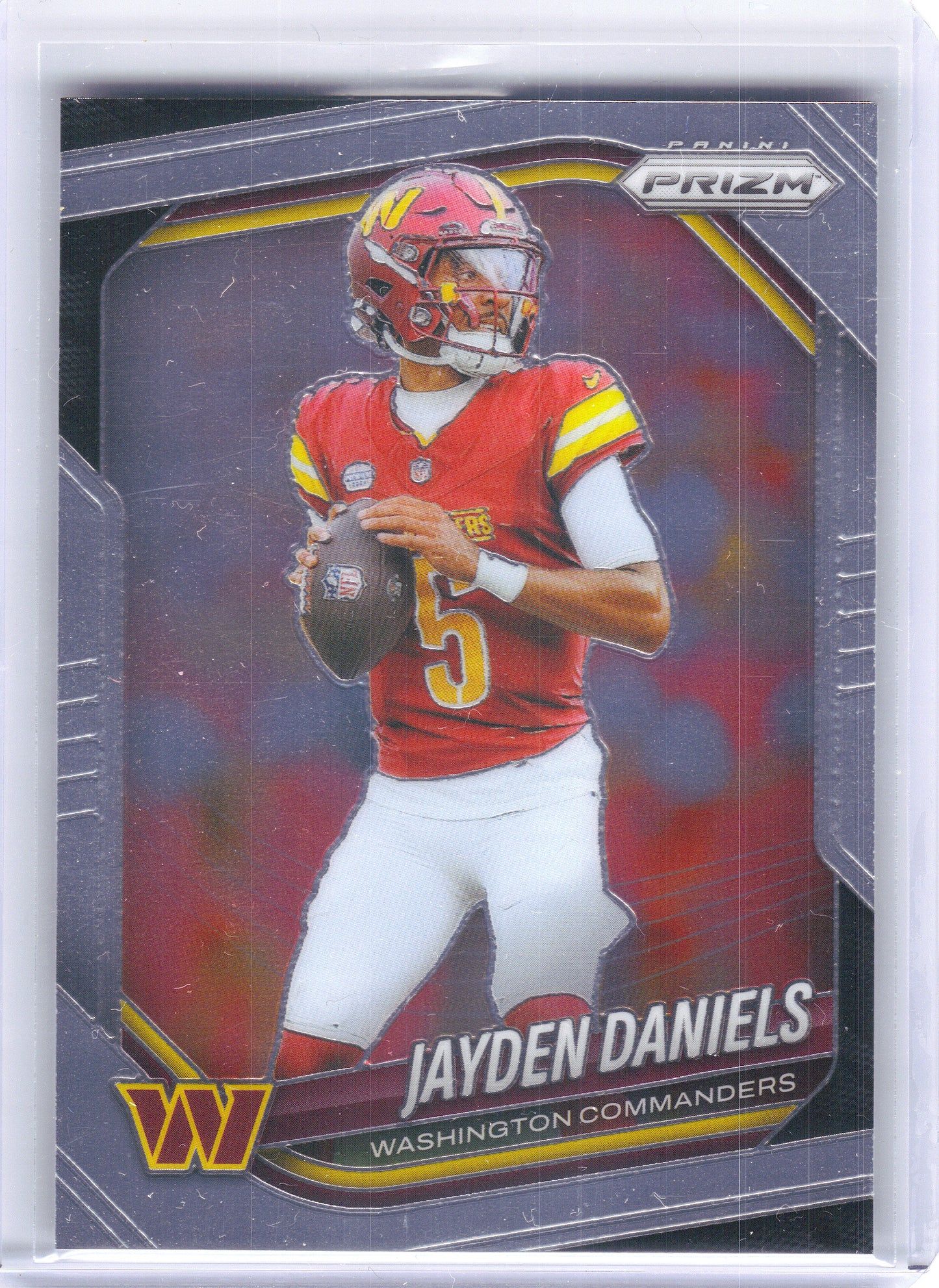 2025 Panini Prizm #278 Jayden Daniels Washington Commanders