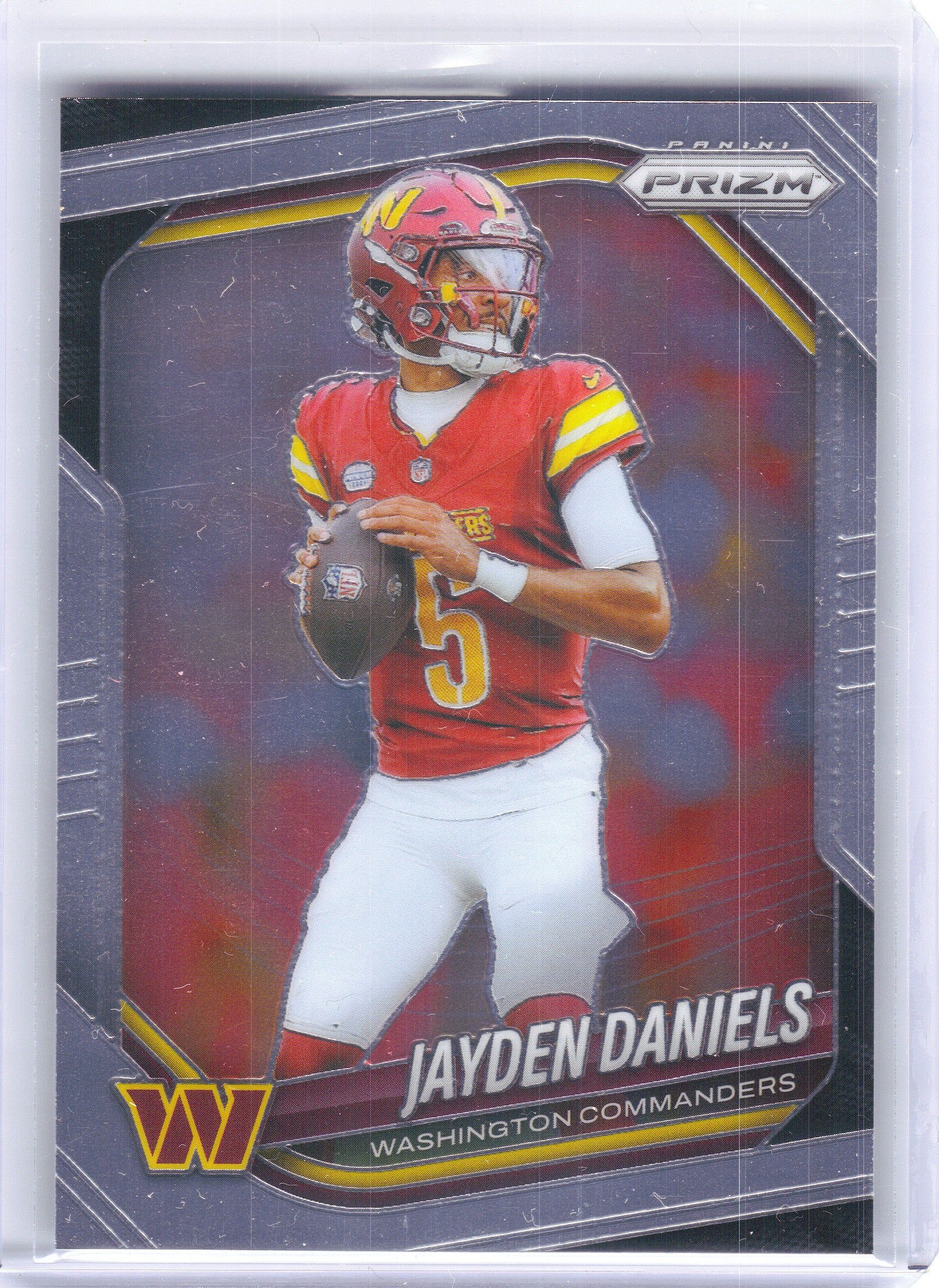 2025 Panini Prizm #278 Jayden Daniels Washington Commanders