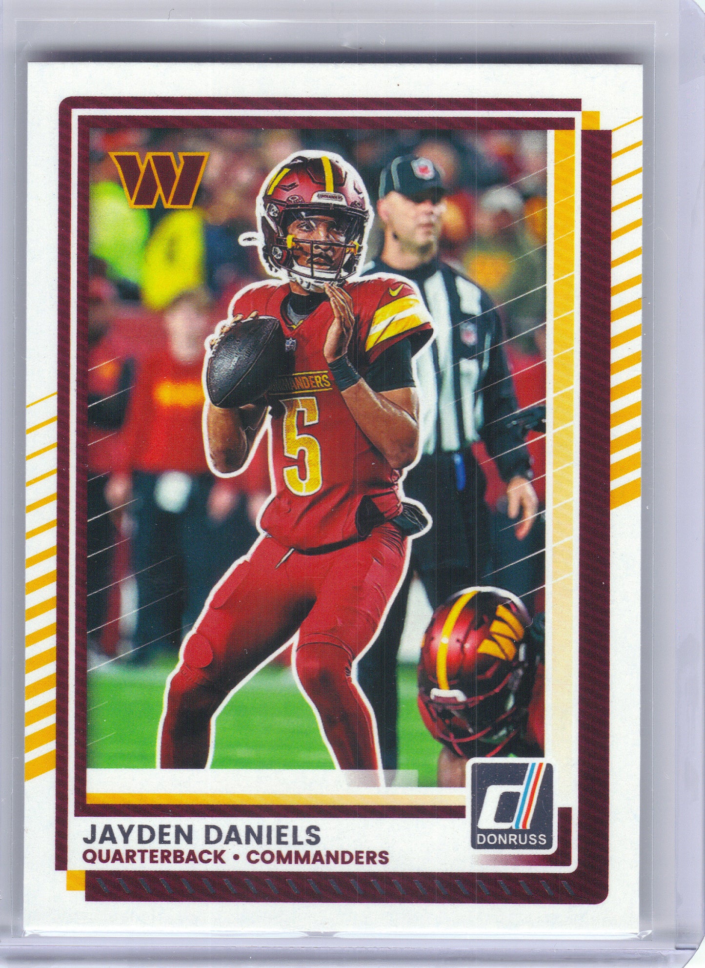 2025 Donruss #28 Jayden Daniels Washington Commanders