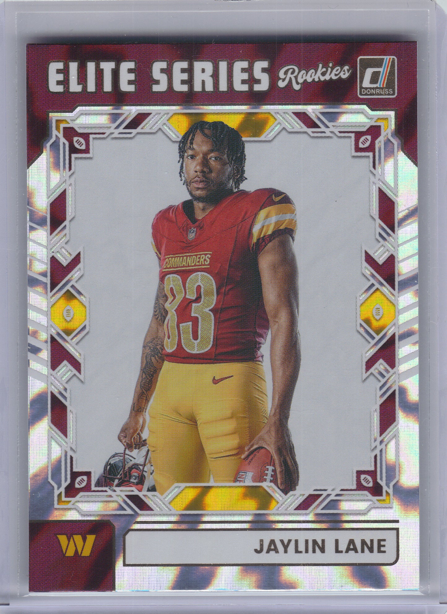 2025 Donruss #ESR-JLE Jaylin Lane The Elite Series Rookies Washington Commanders