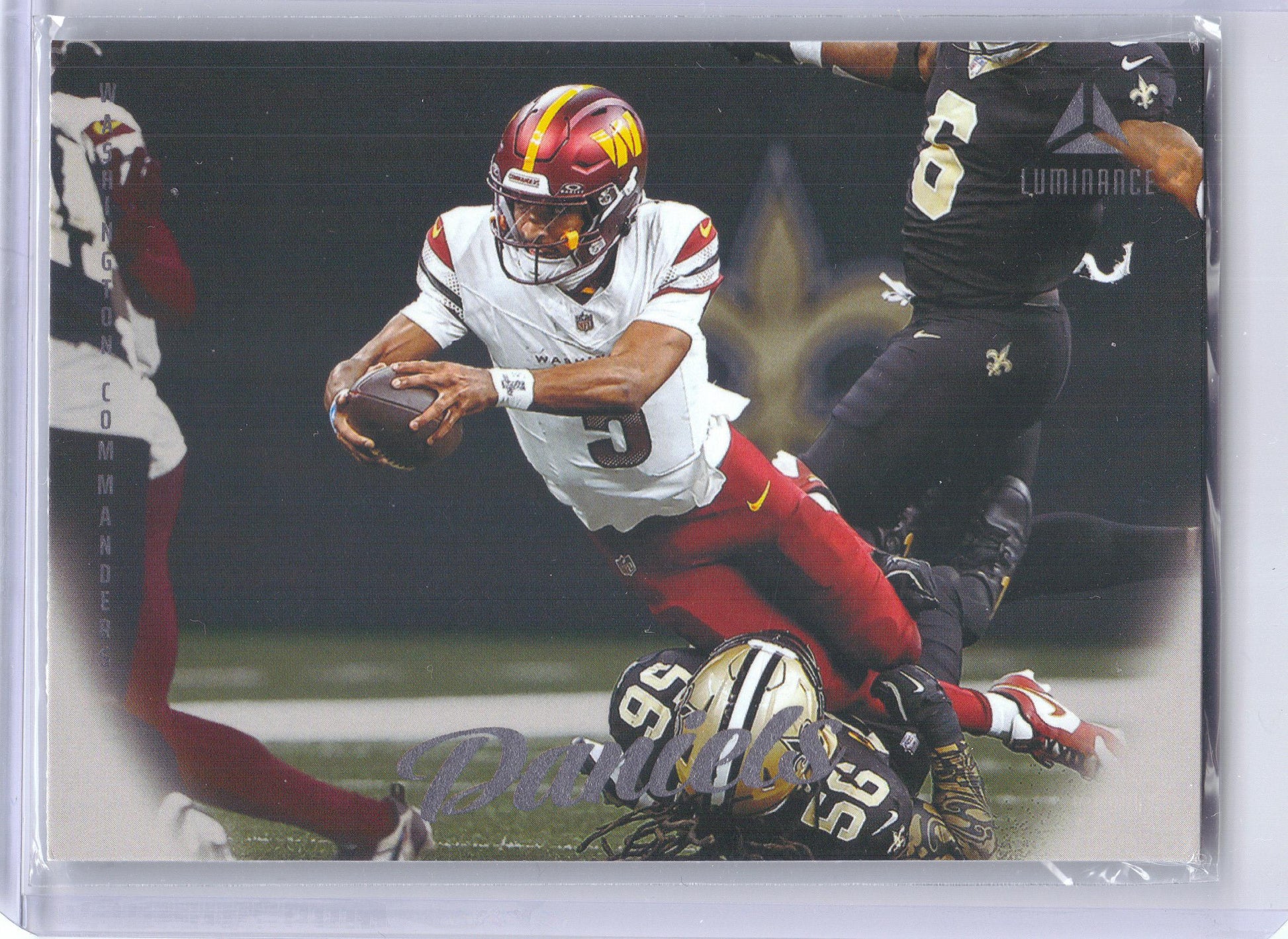 2025 Panini Luminance #77 Jayden Daniels Washington Commanders