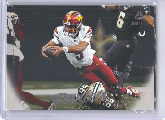 2025 Panini Luminance #77 Jayden Daniels Washington Commanders