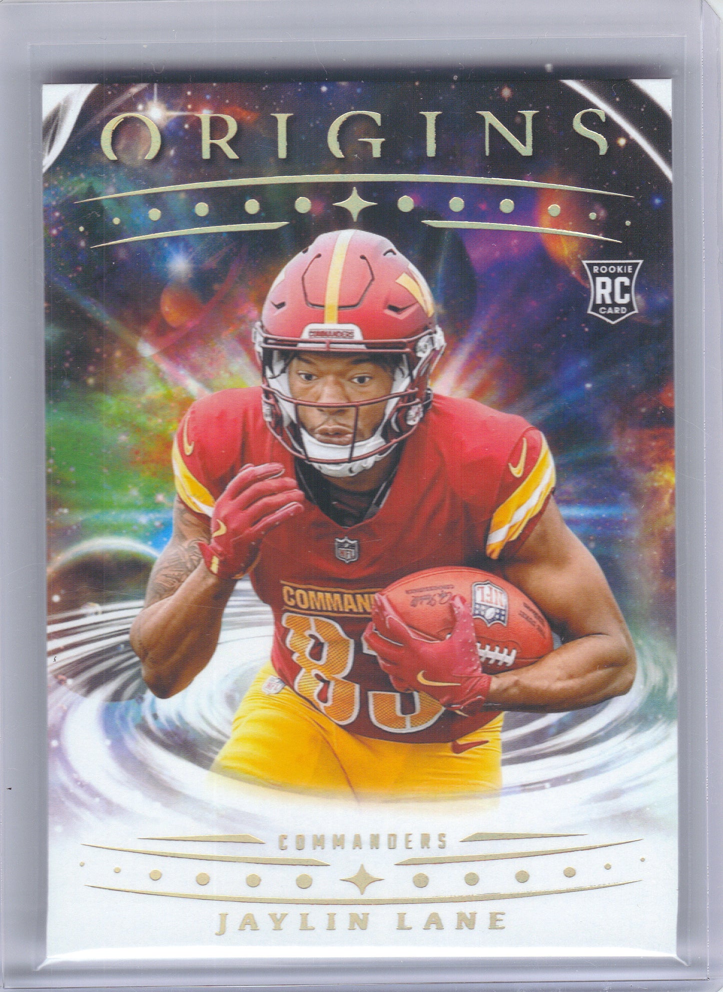 2025 Panini Origins #148 Jaylin Lane Washington Commanders RC