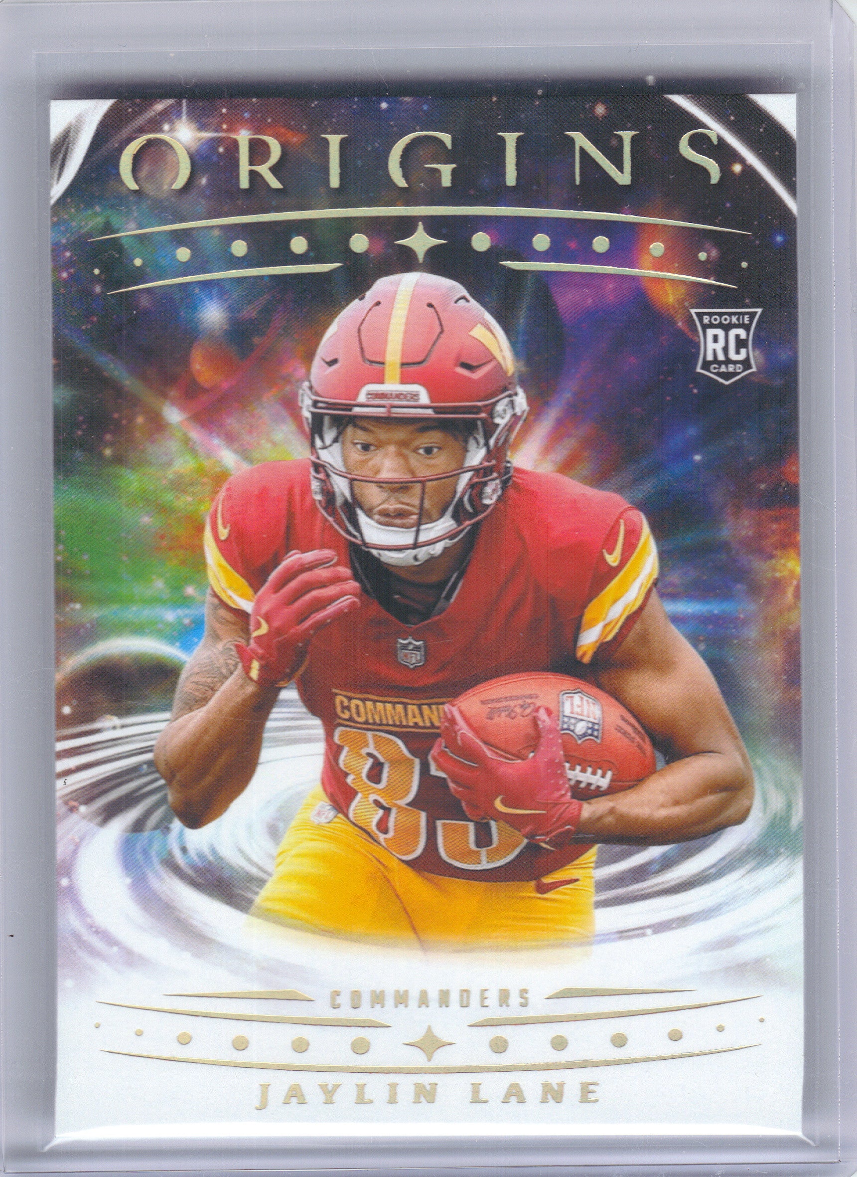 2025 Panini Origins #148 Jaylin Lane Washington Commanders RC