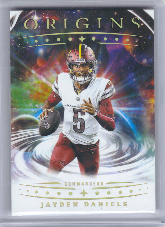 2025 Panini Origins #100 Jayden Daniels Washington Commanders
