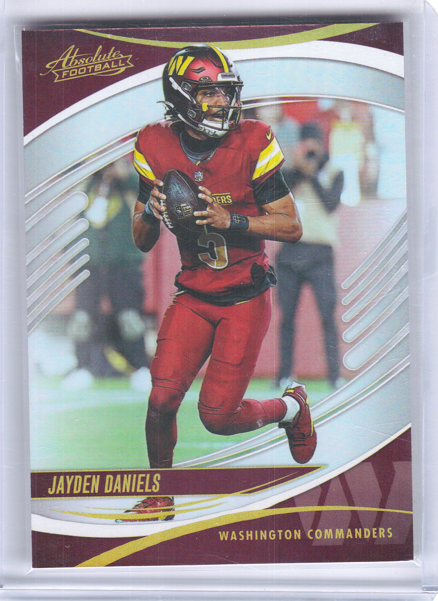 2025 Panini Absolute #44 Jayden Daniels 55 p Washington Commanders