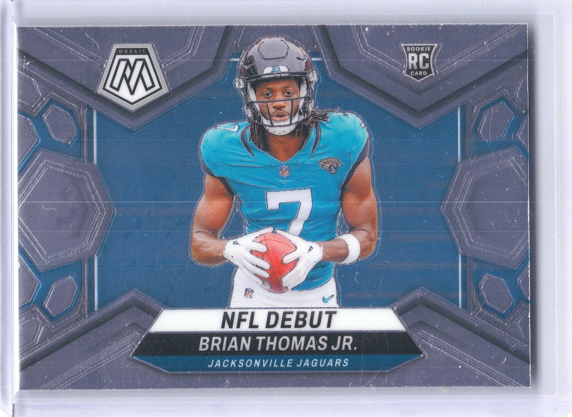2024 Panini Mosaic #282 Brian Thomas Jr. x Jacksonville Jaguars