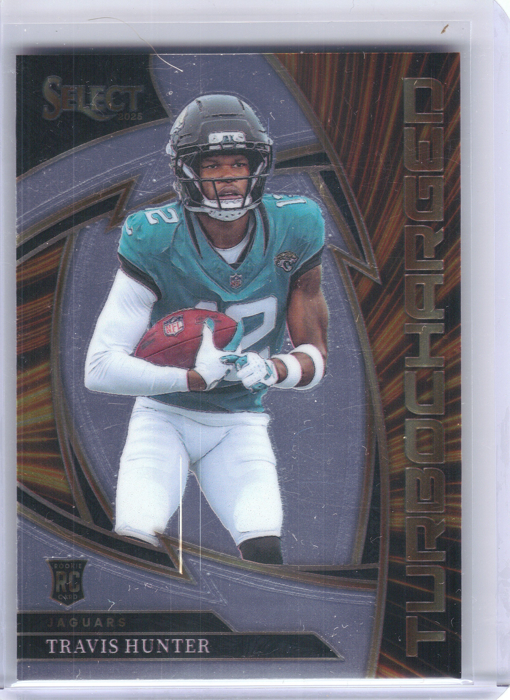 2025 Panini Select #11 Travis Hunter Turbocharged Jacksonville Jaguars