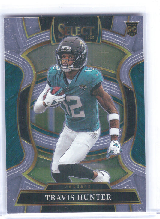 2025 Panini Select #28 Travis Hunter Jacksonville Jaguars RC