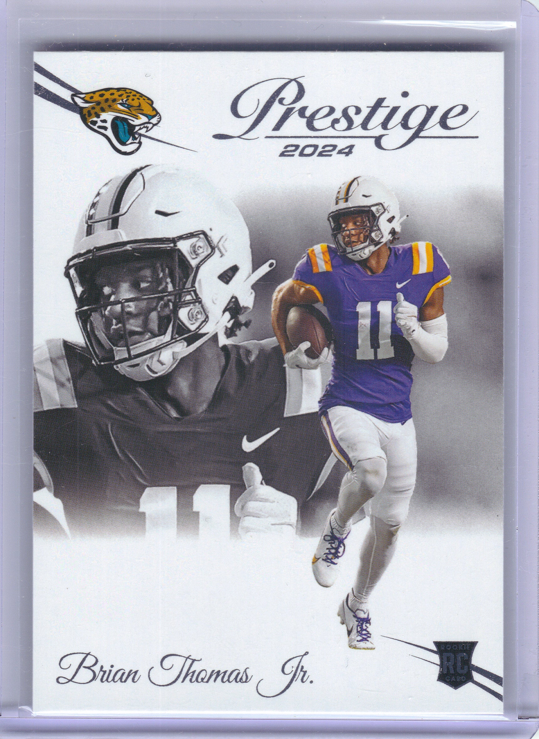 2024 Panini Prestige #321 Brian Thomas Jr. Jacksonville Jaguars RC