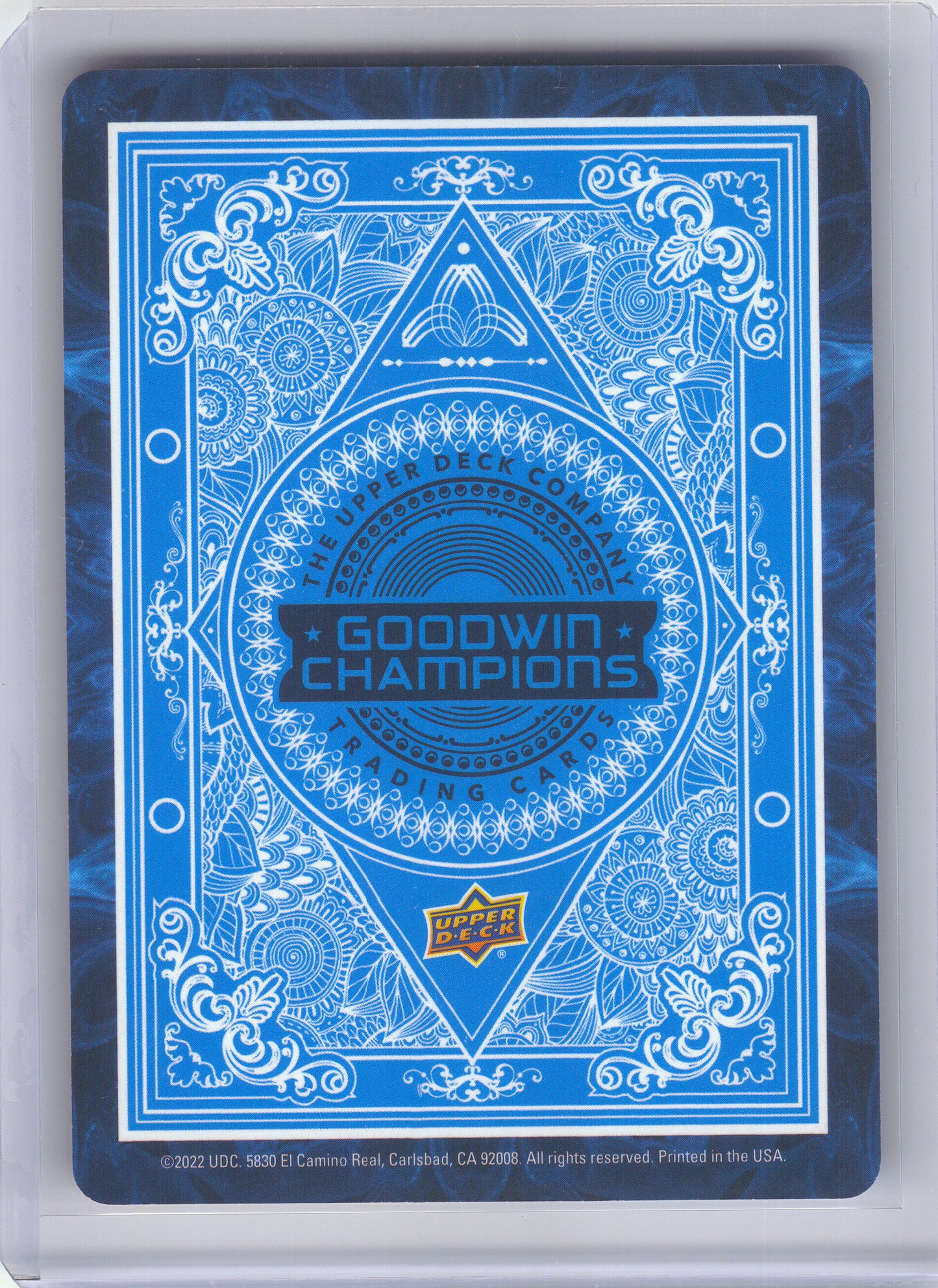 2022 Upper Deck Goodwin Champions #2♥ Sam Mayer Playing Cards