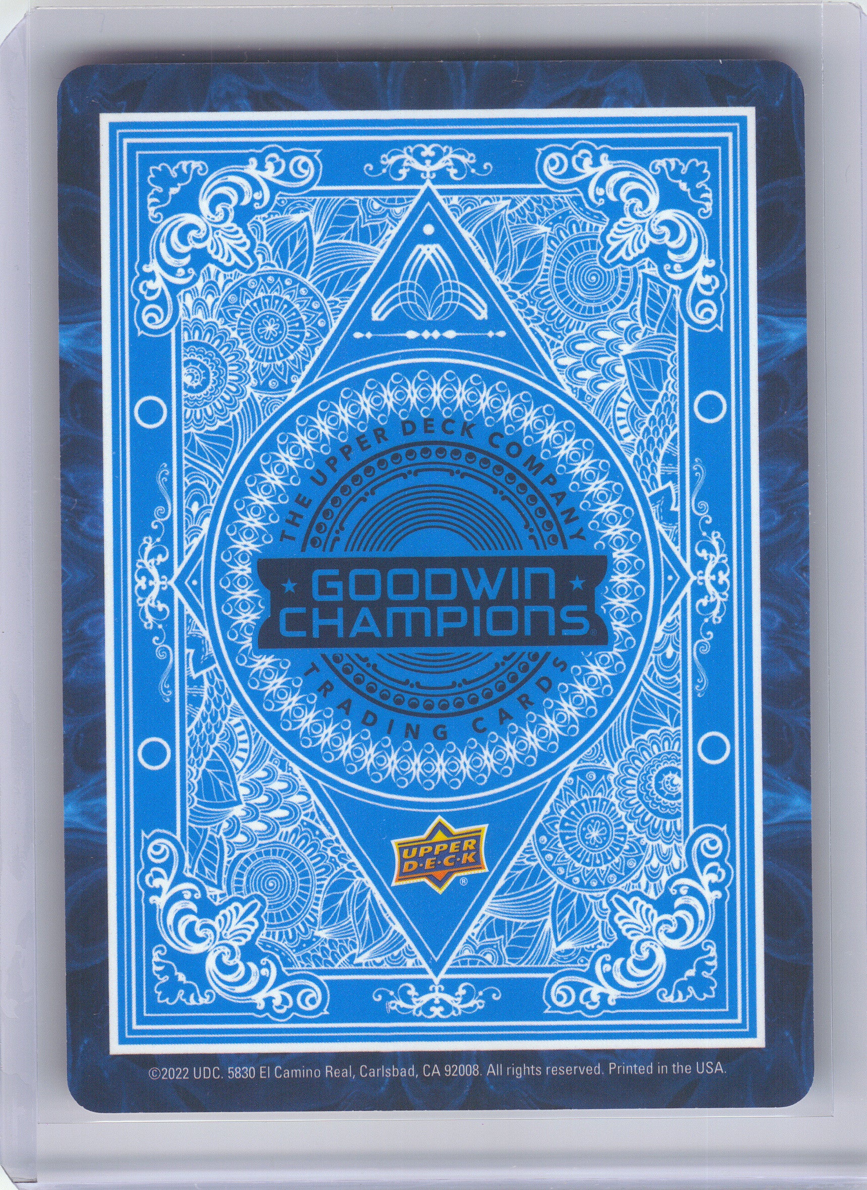 2022 Upper Deck Goodwin Champions #2♥ Sam Mayer Playing Cards