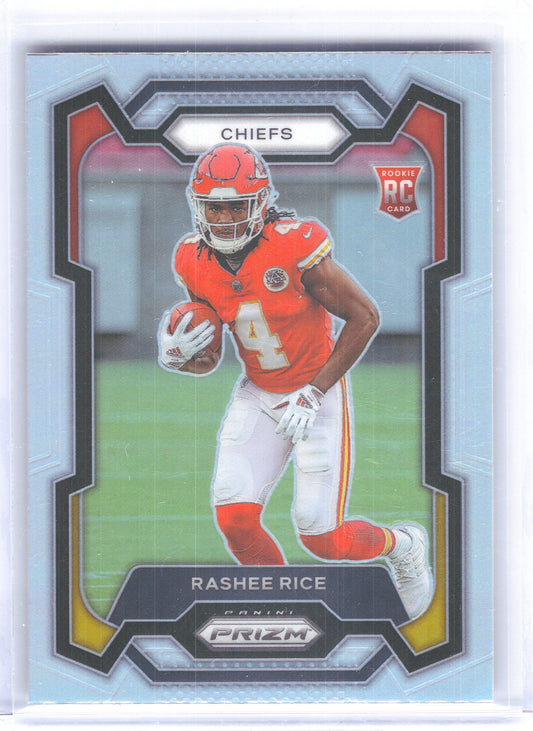 2023 Panini Prizm #350 Rashee Rice Silver Kansas City Chiefs