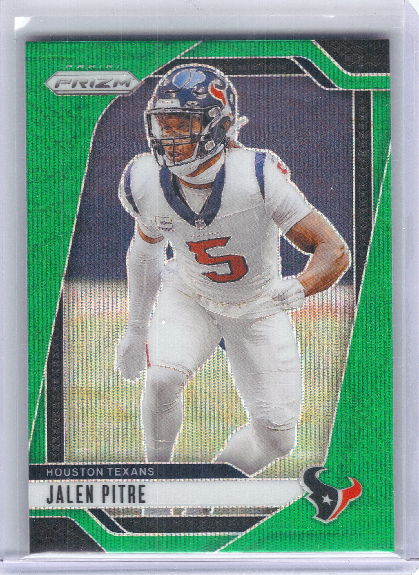 2024 Panini Prizm #118 Jalen Pitre Green Wave Houston Texans