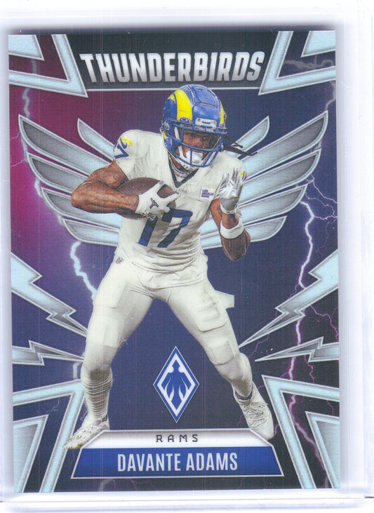2025 Panini Phoenix #31 Davante Adams Thunderbirds Los Angeles Rams