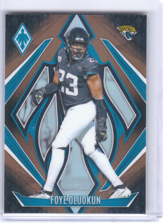 2024 Panini Phoenix #56 Foye Oluokun Bronze Fade #/125 Jacksonville Jaguars SN