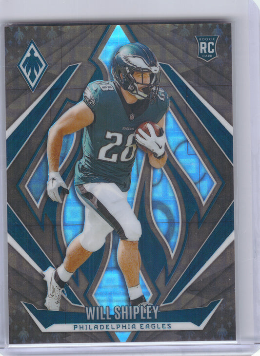 2024 Panini Phoenix #248 Will Shipley Bronze Pandora #/33 Philadelphia Eagles SN,RC